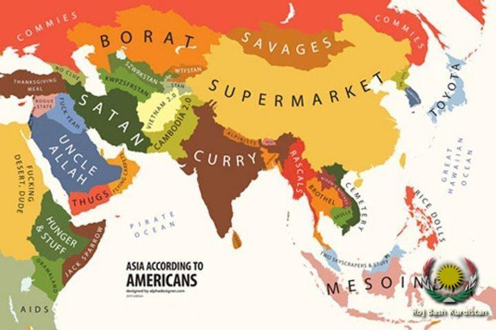 Aisa according to Americans