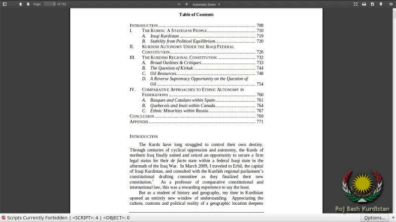 Screenshot Kurdistan Independence