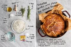 garlic and herb bread
