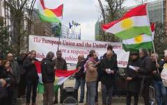 Protesters in Brussels