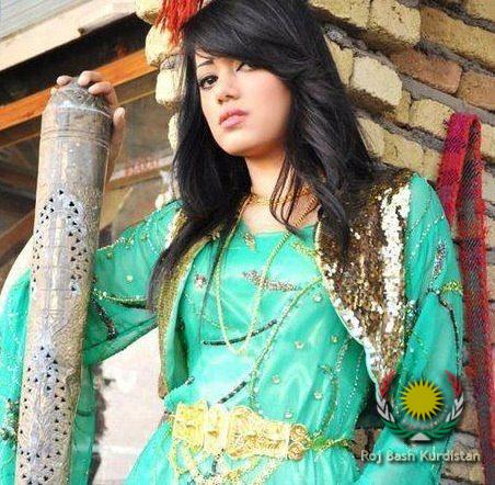 Green Kurdish Dress